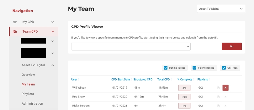 Remove a team member